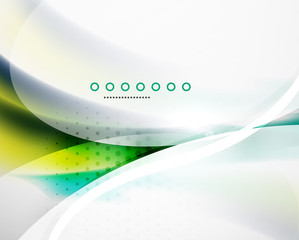 Naklejka premium Business flowing wave
