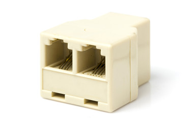 Telephone Female Two Way Adapter