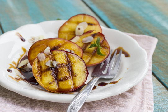 Grilled Peaches