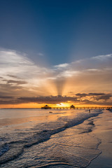 Sunset on Fort Myers Beach