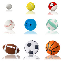 Obraz premium sports balls