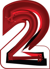 Artistic font number 2