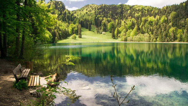 Der Alatsee bei F&uuml;ssen im Allg&auml;u