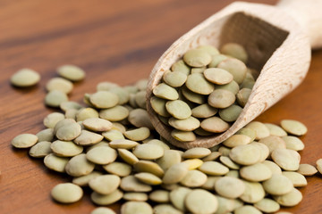 Dry Organic Green Lentils