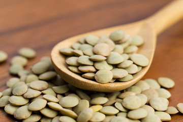 Dry Organic Green Lentils
