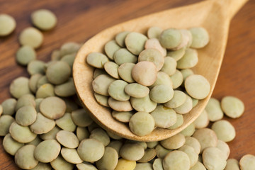 Dry Organic Green Lentils