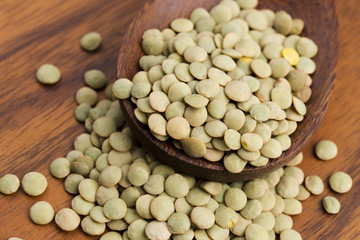 Dry Organic Green Lentils