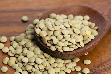 Dry Organic Green Lentils