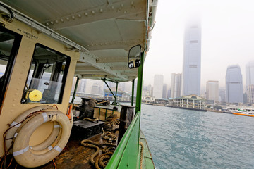 Fototapeta na wymiar hong kong ferry