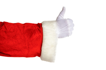 Christmas thumbs up
