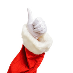 Christmas thumbs up