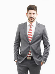 Young businessman portrait