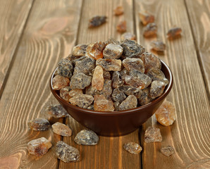 caramelized sugar in a bowl