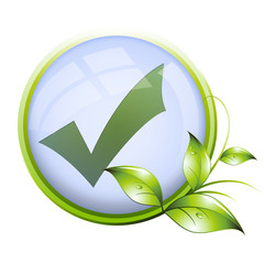 Icone naturel : valider