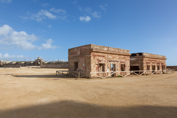 Fototapeta na wymiar Ancient city of Cadiz (cadix)