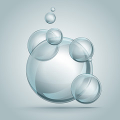 beautiful bubbles of soap