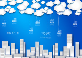 Infographic Layout for modern business data presentation