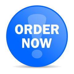 order now internet blue icon