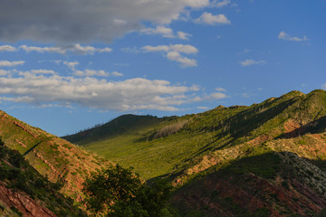 Fototapeta na wymiar mountains in Colorado