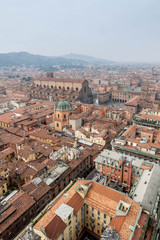 Naklejka na ściany i meble Bologna from Asinelli Tower