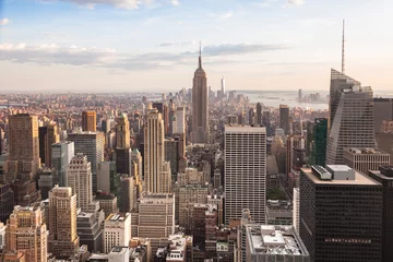 Fototapeten Blick auf Lower Manhattan in New York © Samuel B.