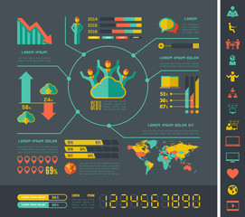 Social Media Infographic Template.