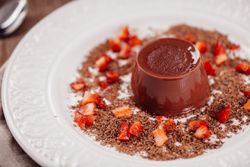 Chocolate pudding