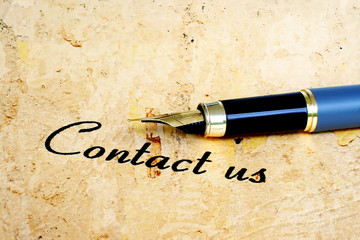 Contact us