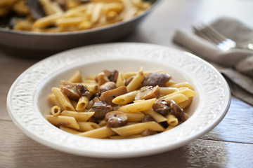 Pasta with Mushrooms