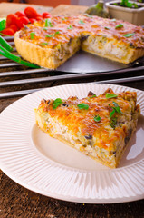 French Quiche vegetarian