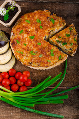 French Quiche vegetarian