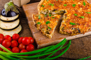 French Quiche vegetarian