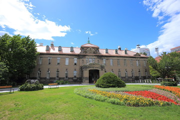 Sapporo Odori park in Japan