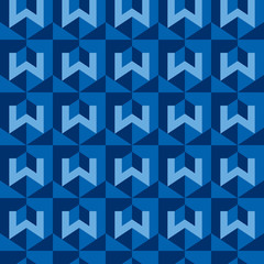 Seamless geometric pattern