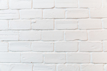 Obraz premium Tło ściany z cegły kwadratowej białej