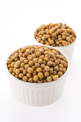 Soybean isolated on white background