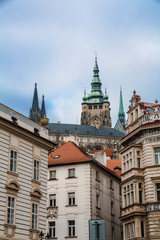 Fototapeta na wymiar Tight square of Prague