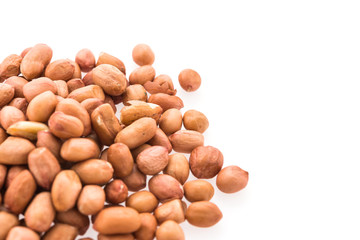 Peanut isolated on white background
