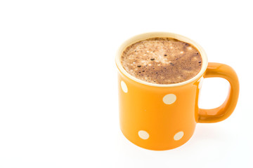 Coffee cup isolated on white background