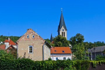 Fototapeta na wymiar Village Libusin - Czech republic