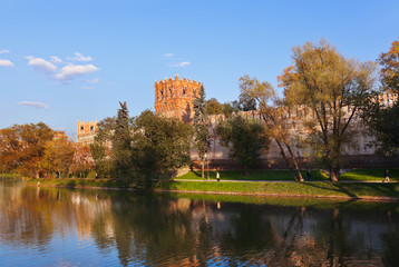 Fototapeta premium Novodevichiy convent in Moscow Russia