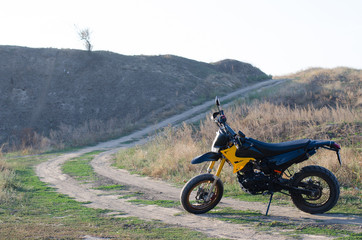 Obraz premium Sport bike for enduro on motocross track