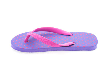 Flip flop isolated on white background