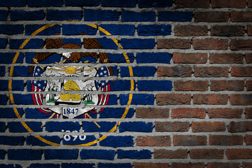 Dark brick wall - Utah