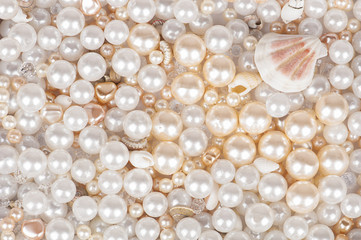 background of pearls - 70551805