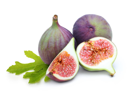 Fresh fruit figs isolated