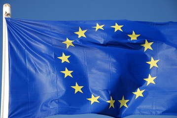 Fahne Europa € Euro