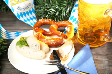 traditionelles bayrisches Essen