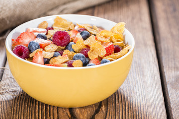 Breakfast (Cornflakes and Berries)