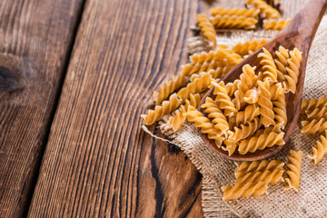 Portion of Fussili (Whole Grain)